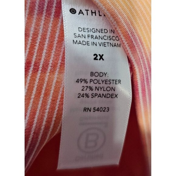 Athleta Womens Plus Size 2X Salutation Stash Pocket 2 Capri - Picture 10 of 11